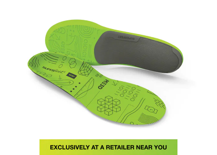 Superfeet Green Insoles top Orthotic Insert