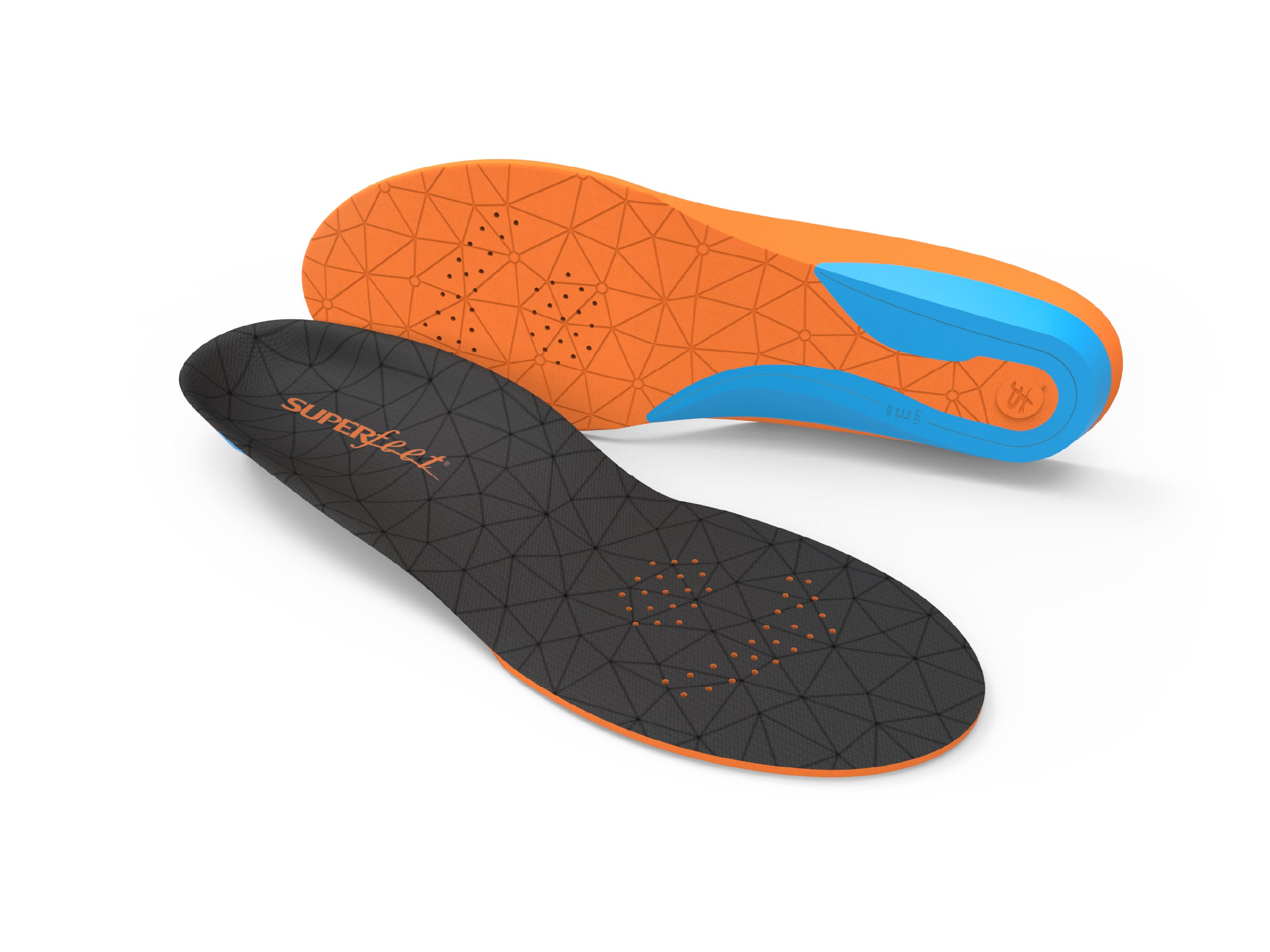 Pair of Superfeet Work Slim-Fit Cushion insoles