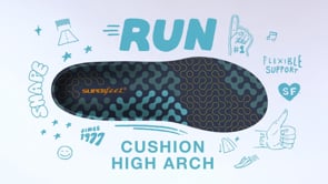 Run Cushion High Arch