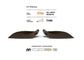 Pair view of Superfeet Casual Men's Easyfit Insoles with Fit Profile graphic elements. All arch heights, Thin insole thickness, Firm underfoot cushioning.