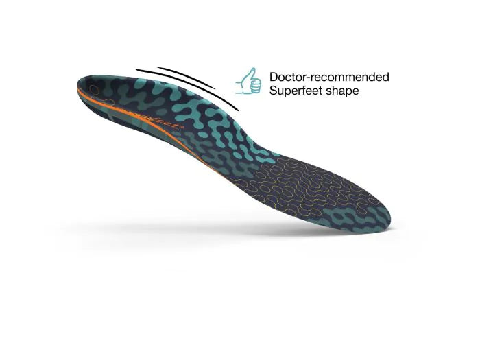 Run Cushion High Arch Cushioned Running Insoles Superfeet Superfeet Worldwide