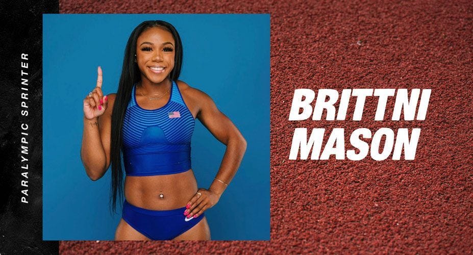 Paralympic Sprinter Brittni Mason