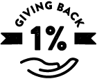 Giving Back 1% Icon